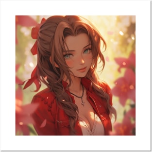 Cute aerith Posters and Art